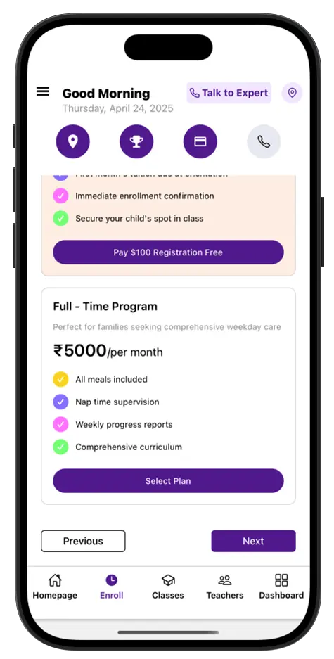 Mobile App UI